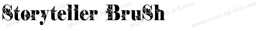 Storyteller Brush字体转换